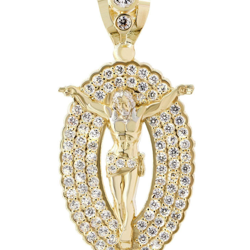 Crucifix  10K Gold Pendant | 5.8 Grams