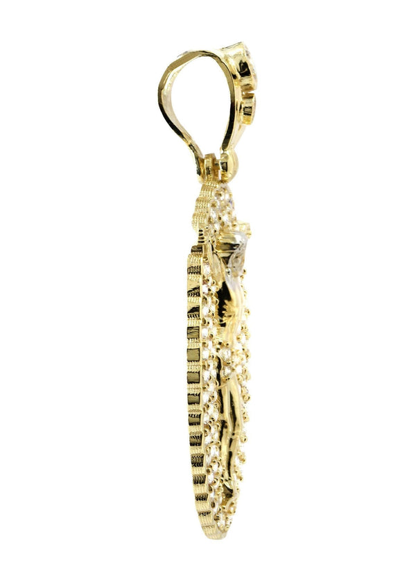 Crucifix  10K Gold Pendant | 5.8 Grams