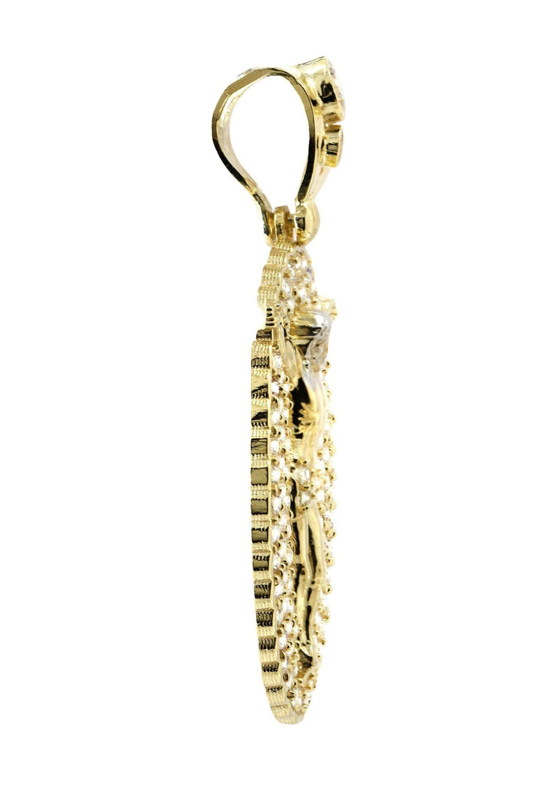 Crucifix  10K Gold Pendant | 5.8 Grams