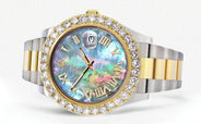 Rolex Datejust II Watch | 41 MM | 18K Yellow Gold & Stainless Steel | Abalone Mother Of Pearl Dial | Oyster Band