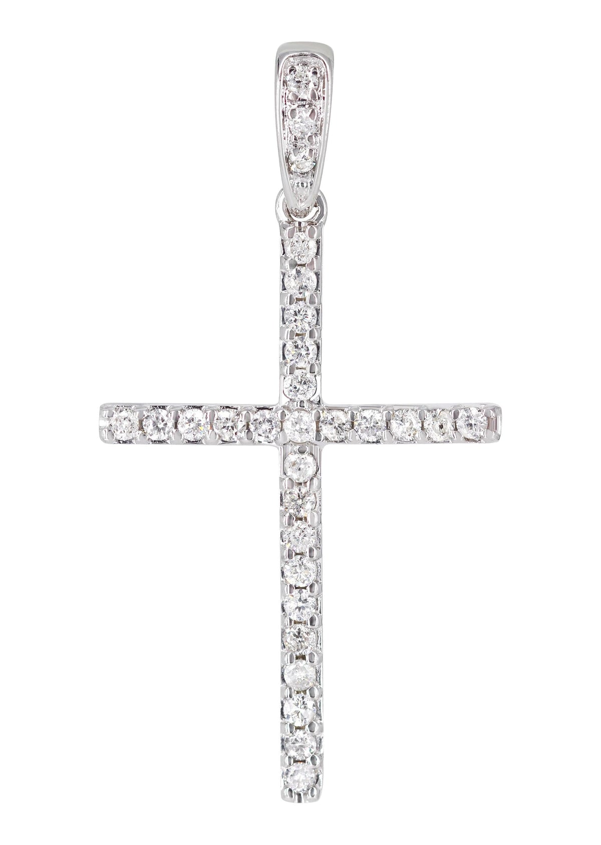 Diamond Cross Pendant | 1.10 Grams | 0.23 Carats