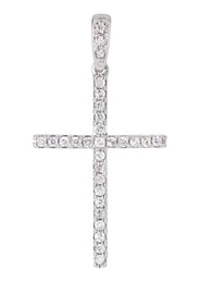 Diamond Cross Pendant | 1.10 Grams | 0.23 Carats