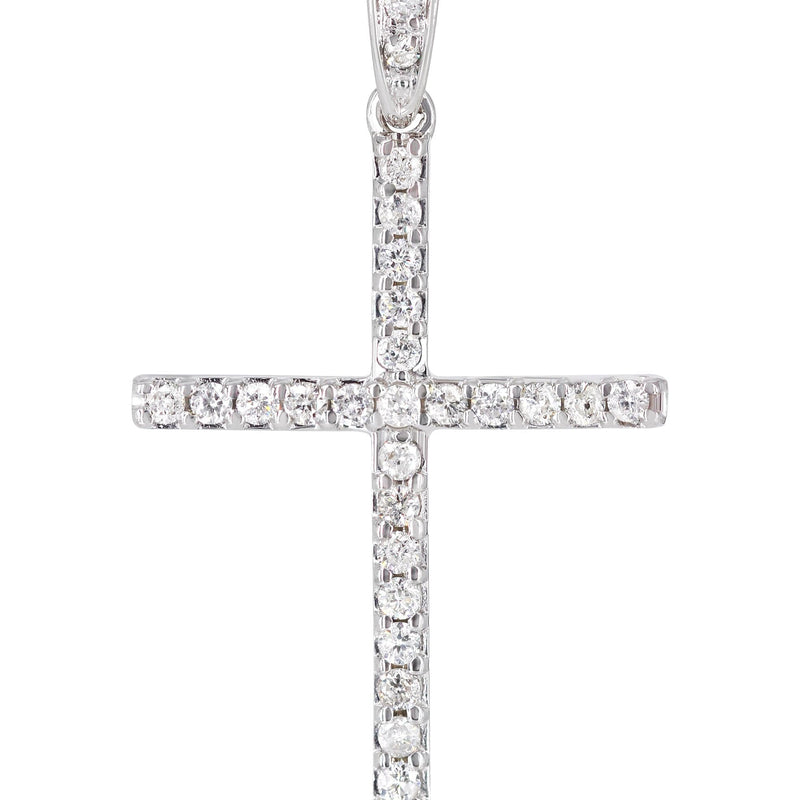 Diamond Cross Pendant | 1.10 Grams | 0.23 Carats