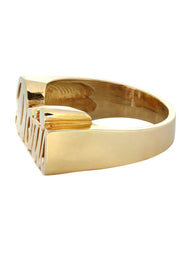 14K Script Gold Name Ring | Appx. 7 Grams