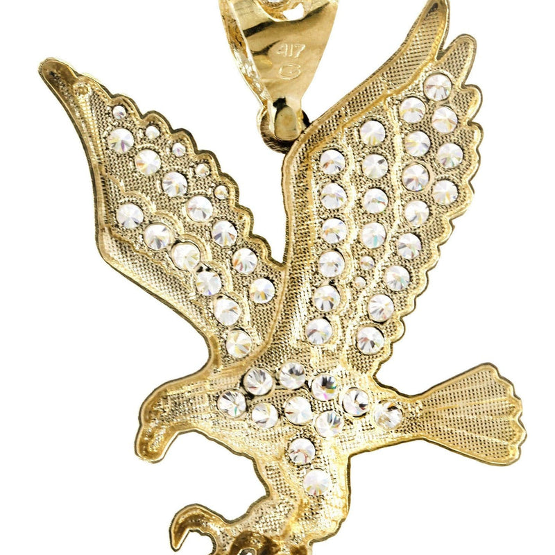 Eagle 10K Gold Pendant | 10.7 Grams