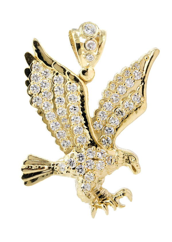 Eagle 10K Gold Pendant | 10.7 Grams
