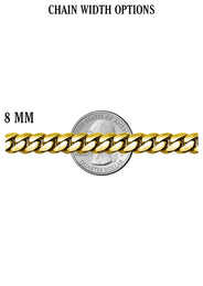 Gold Plated Mens Hermes Link Chain