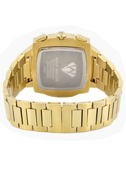 Mens Yellow Gold Tone Diamond Watch | Appx. 0.28 Carats