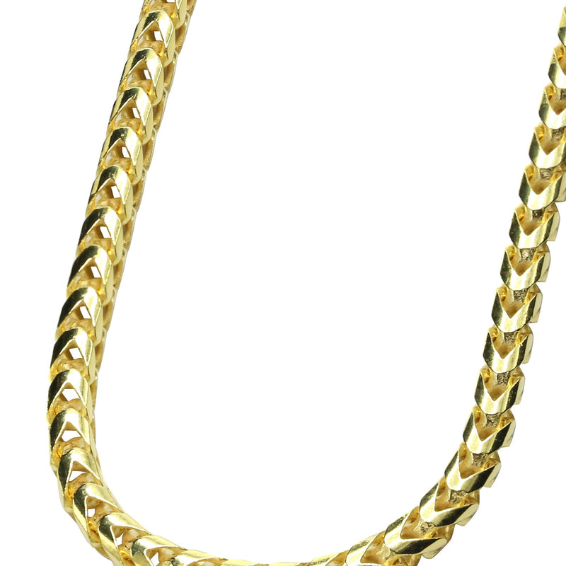 Silver Chain - Mens Gold Chain / Franco Chain / 3.5 MM