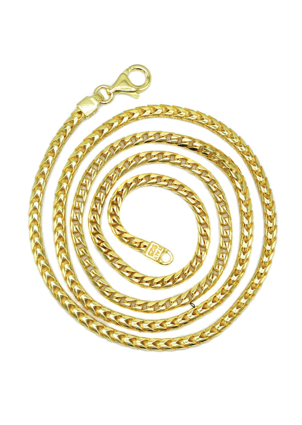 Silver Chain - Mens Gold Chain / Franco Chain