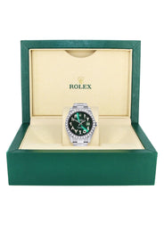 Rolex Datejust II Watch | 41 MM | Custom Green Arabic Dial | Oyster Band