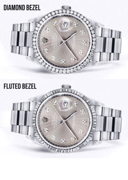 Mens Rolex Mens Watch Datejust 16200  | 36Mm | Grey Dial | Oyster Band