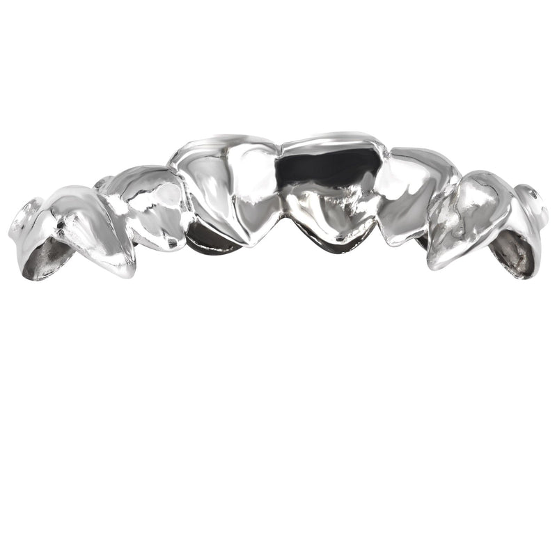 Gold 6 Tooth  Diamond Grills