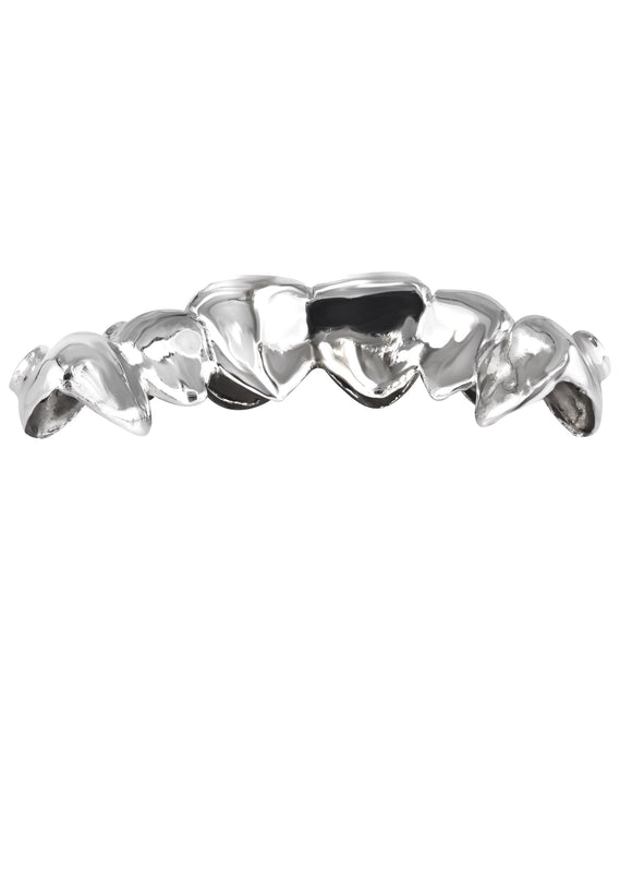 Gold 6 Tooth  Diamond Grills