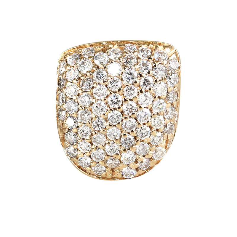 Gold And Diamond One Tooth Cap Grills