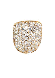 Gold And Diamond One Tooth Cap Grills