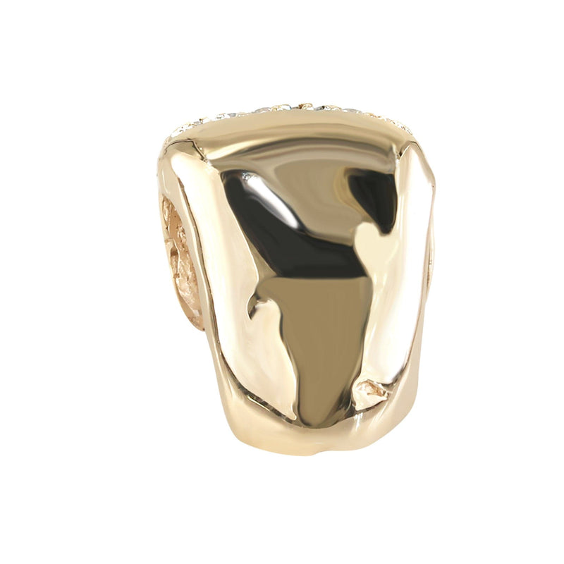 Gold And Diamond One Tooth Cap Grills