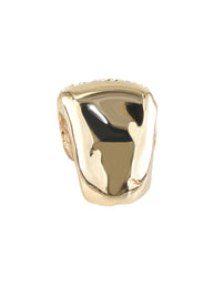 Gold And Diamond One Tooth Cap Grills