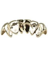 Gold 6 Teeth Diamond Dust/Diamond Cut Grills