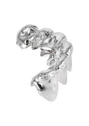 Gold 6 Teeth Diamond Line Grills