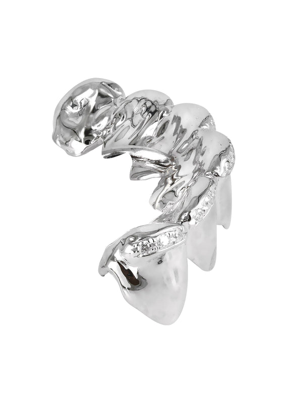 Gold 6 Teeth Diamond Line Grills