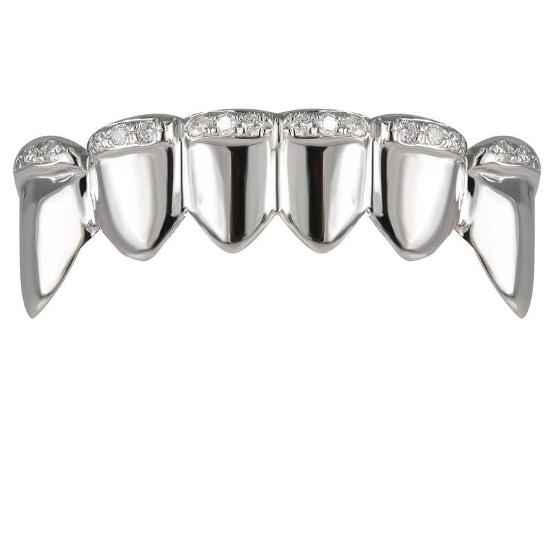 Gold 6 Teeth Diamond Grills