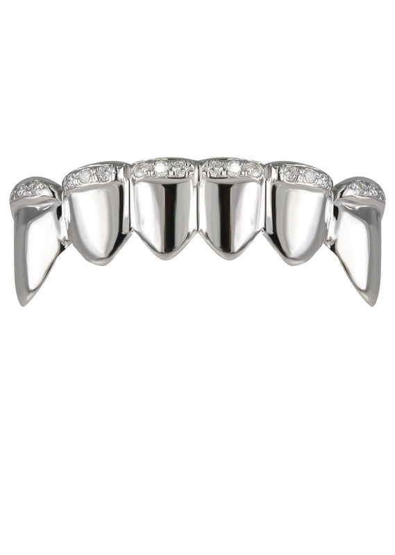 Gold 6 Teeth Diamond Grills