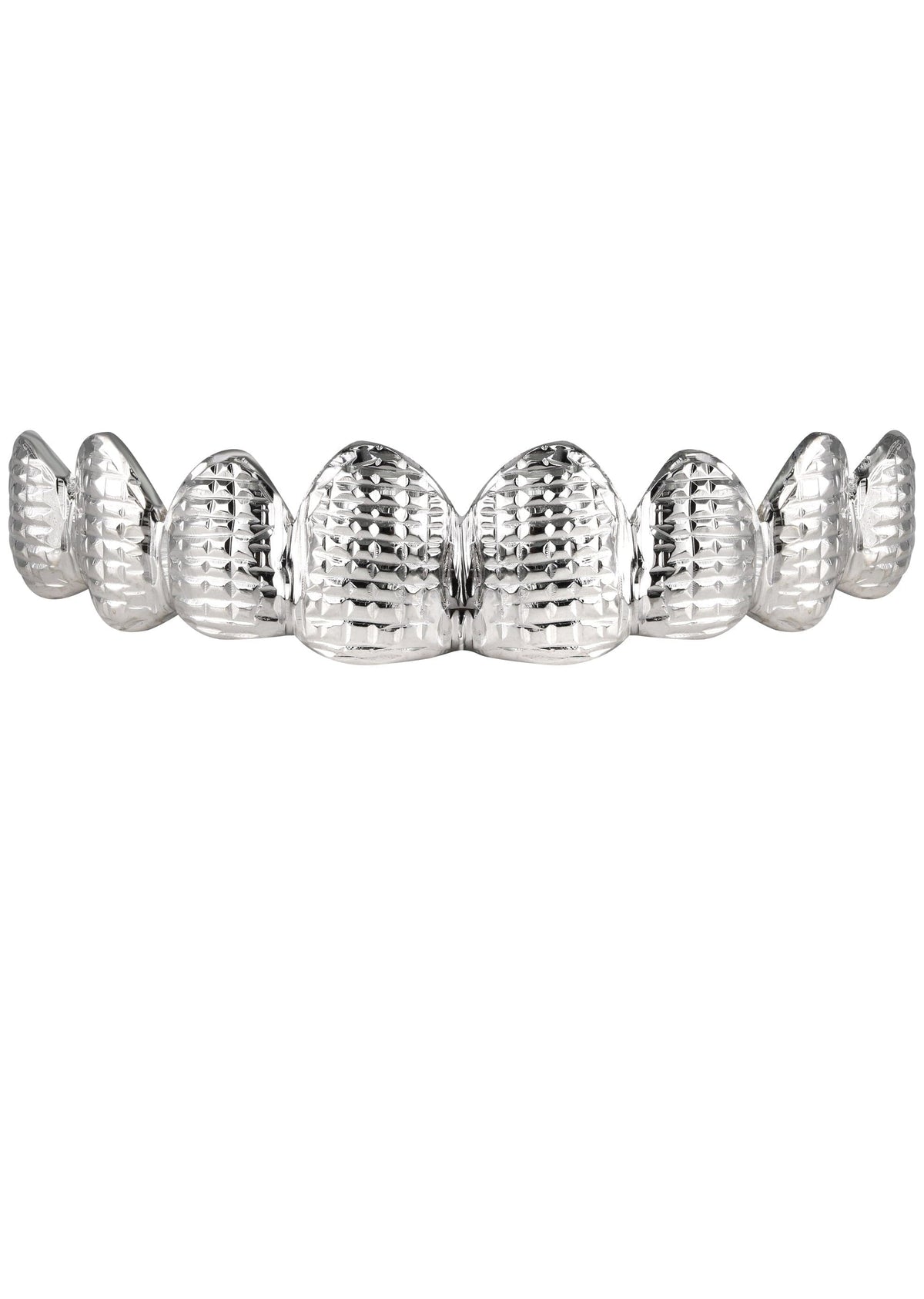 Gold 8 Teeth Diamond Cut Grills