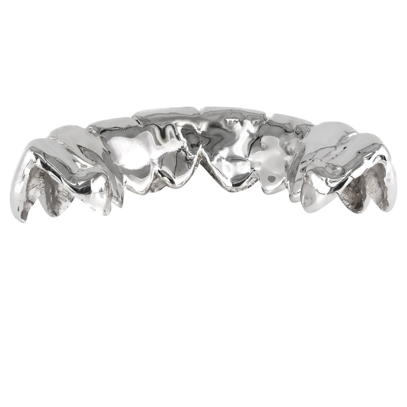 Gold 8 Teeth Diamond Cut Grills