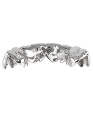 Gold 8 Teeth Diamond Cut Grills