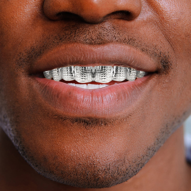 Gold 8 Teeth Diamond Cut Grills