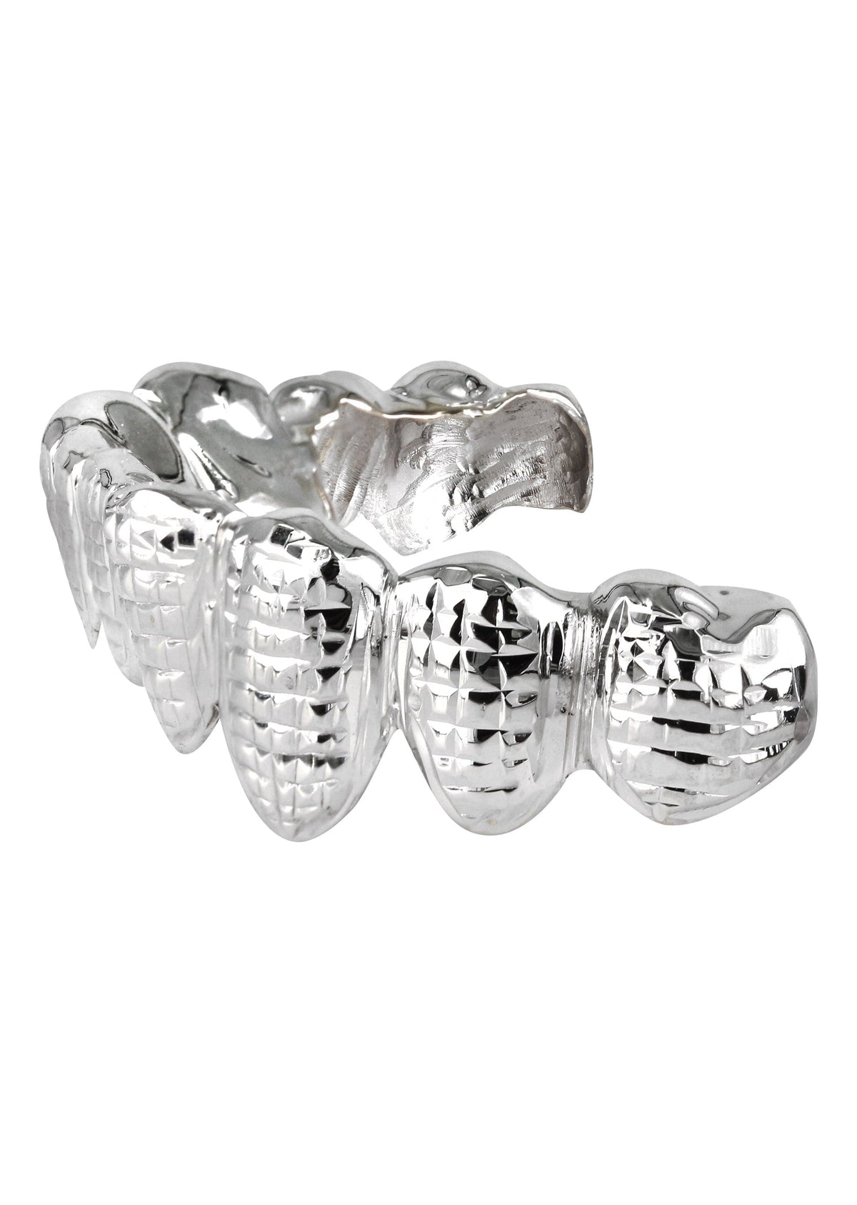 Gold 10 Teeth Diamond Cut Grillz
