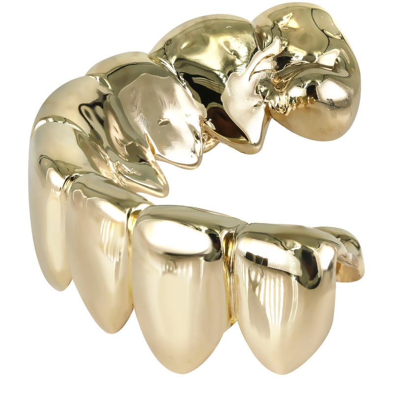 Gold 8 Teeth Gold Grills