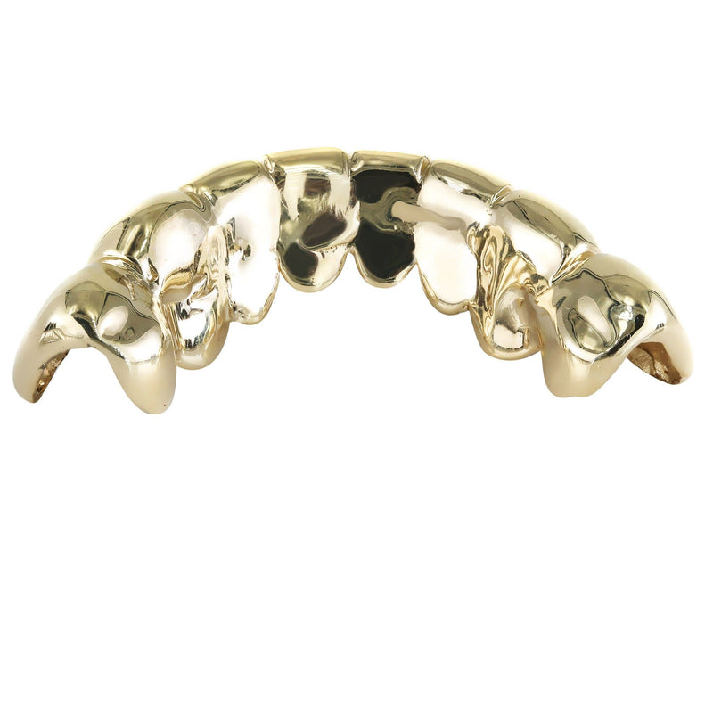 Gold 8 Teeth Gold Grills