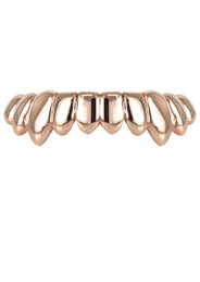 Gold 10 Teeth Gold Grillz