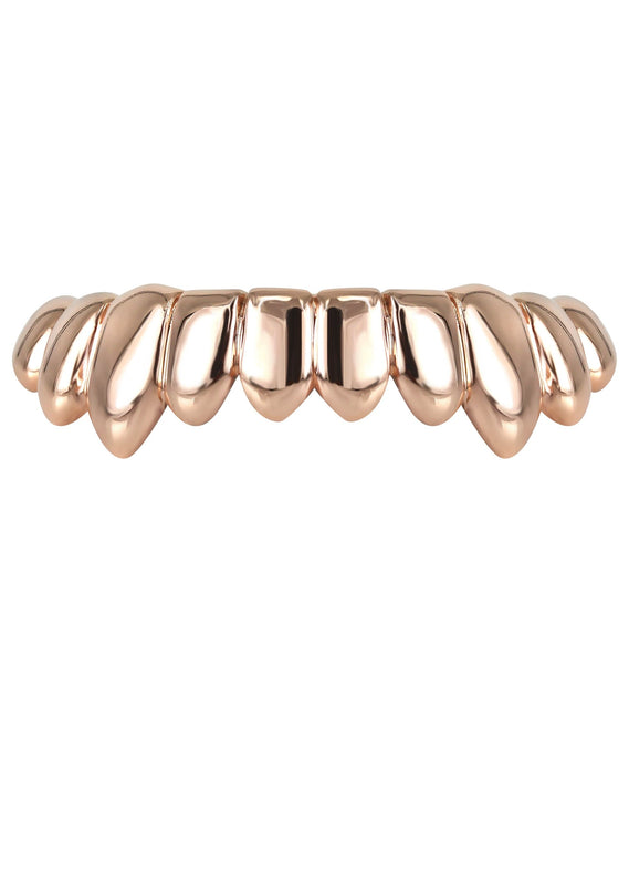 Gold 10 Teeth Gold Grillz