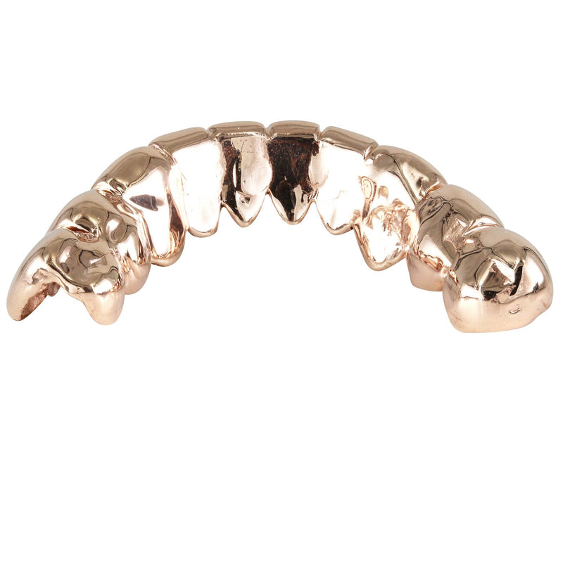 Gold 10 Teeth Gold Grillz