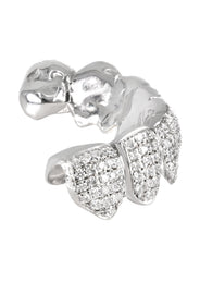 Gold 8 Teeth Diamond Full Diamond Grills