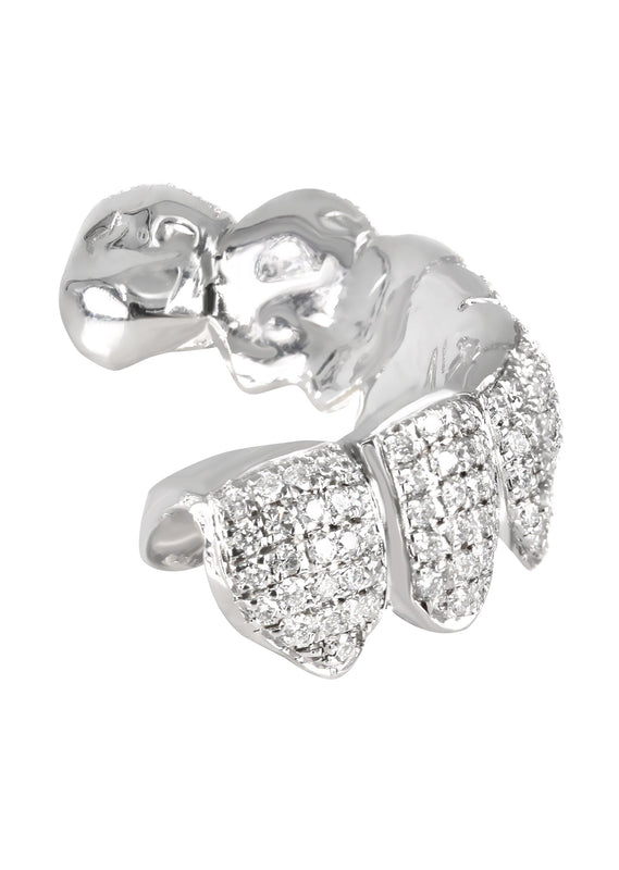 Gold 8 Teeth Diamond Full Diamond Grills