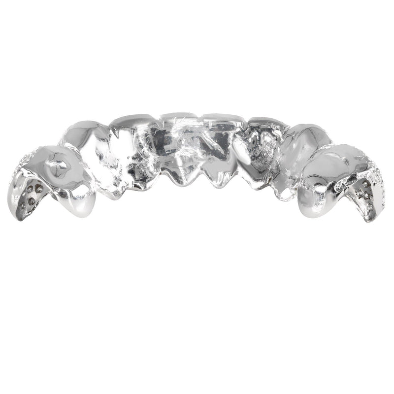 Gold 8 Teeth Diamond Full Diamond Grills