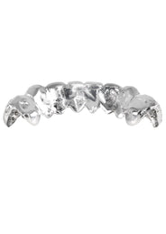 Gold 8 Teeth Diamond Full Diamond Grills