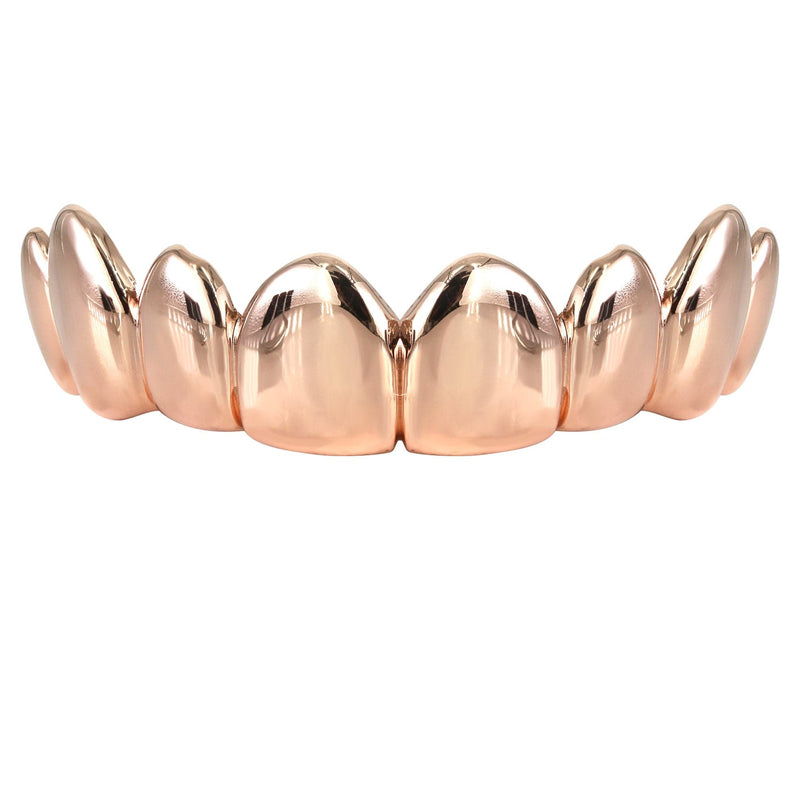 Gold 8 Tooth Plain Grills