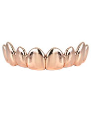 Gold 8 Tooth Plain Grills