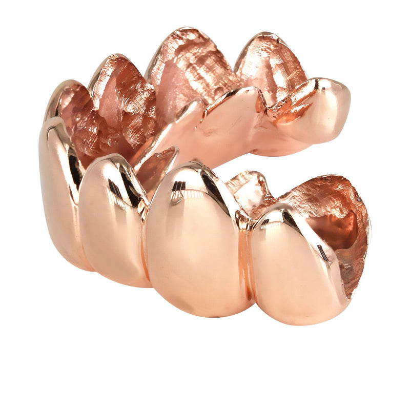 Gold 8 Tooth Plain Grills