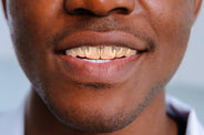 Gold 8 Tooth Plain Grills