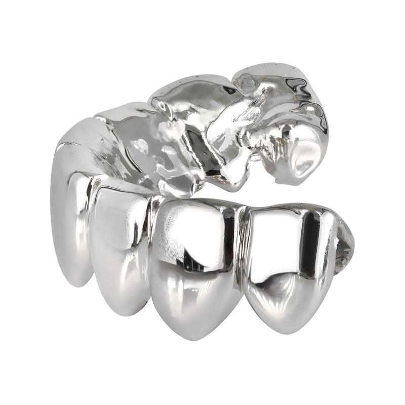 Gold 8 Teeth Plain Grills