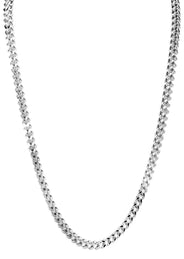 Gold Chain - Mens Semi Solid  Franco Chain 10K/14K White Gold