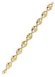 14K Gold Bracelet Gucci Style For Women