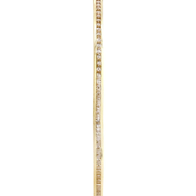 10K Gold Hoop Earrings | Diameter 2.25 Inches