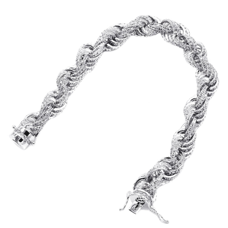 Silver White Ice Rope